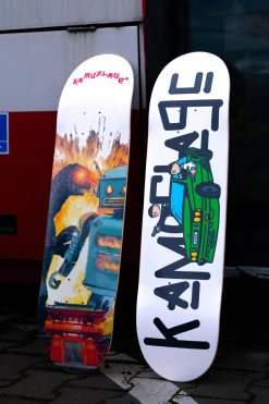 Blaty Do Deskorolki-Kamuflage Blat Pull Up