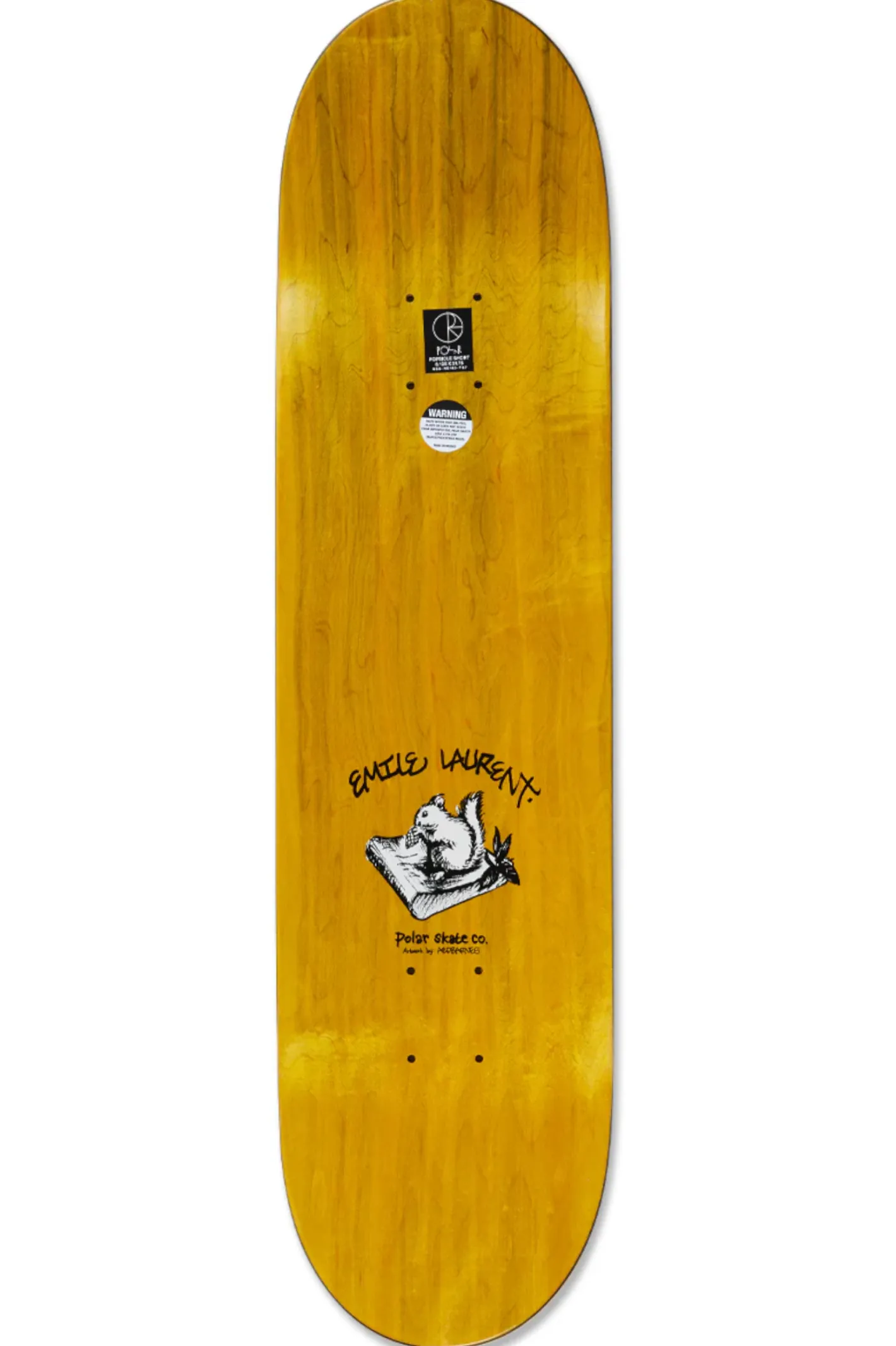 Blaty Do Deskorolki-Polar Skate Blat Polar Emile Laurent Burnside 2084