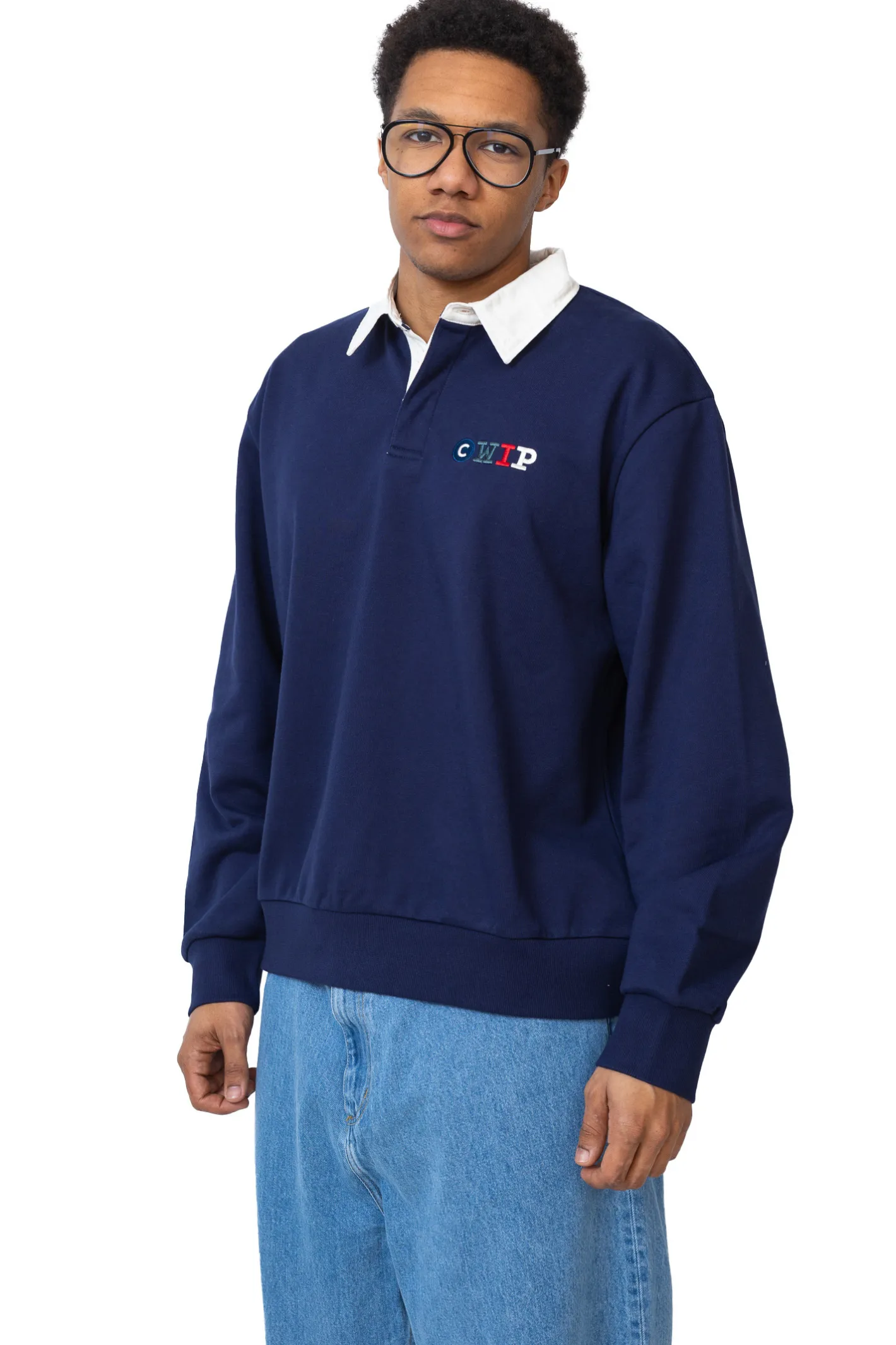 Bluzy Bez Kaptura-Carhartt WIP Bluza Bez Kaptura Flags Rugby
