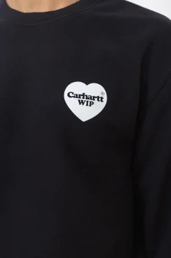 Bluzy Bez Kaptura-Carhartt WIP Bluza Bez Kaptura Heart Bandana