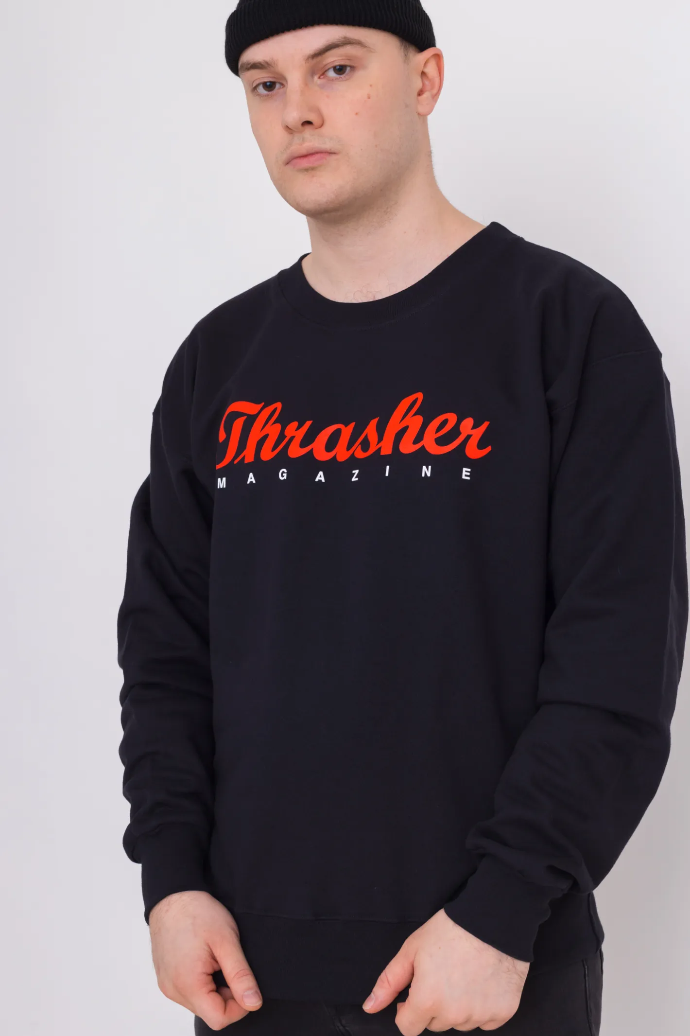 Bluzy Bez Kaptura-Thrasher Skateboard Mag. Bluza Bez Kaptura Thrasher Script