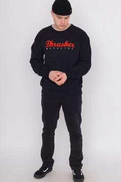 Bluzy Bez Kaptura-Thrasher Skateboard Mag. Bluza Bez Kaptura Thrasher Script