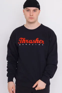 Bluzy Bez Kaptura-Thrasher Skateboard Mag. Bluza Bez Kaptura Thrasher Script