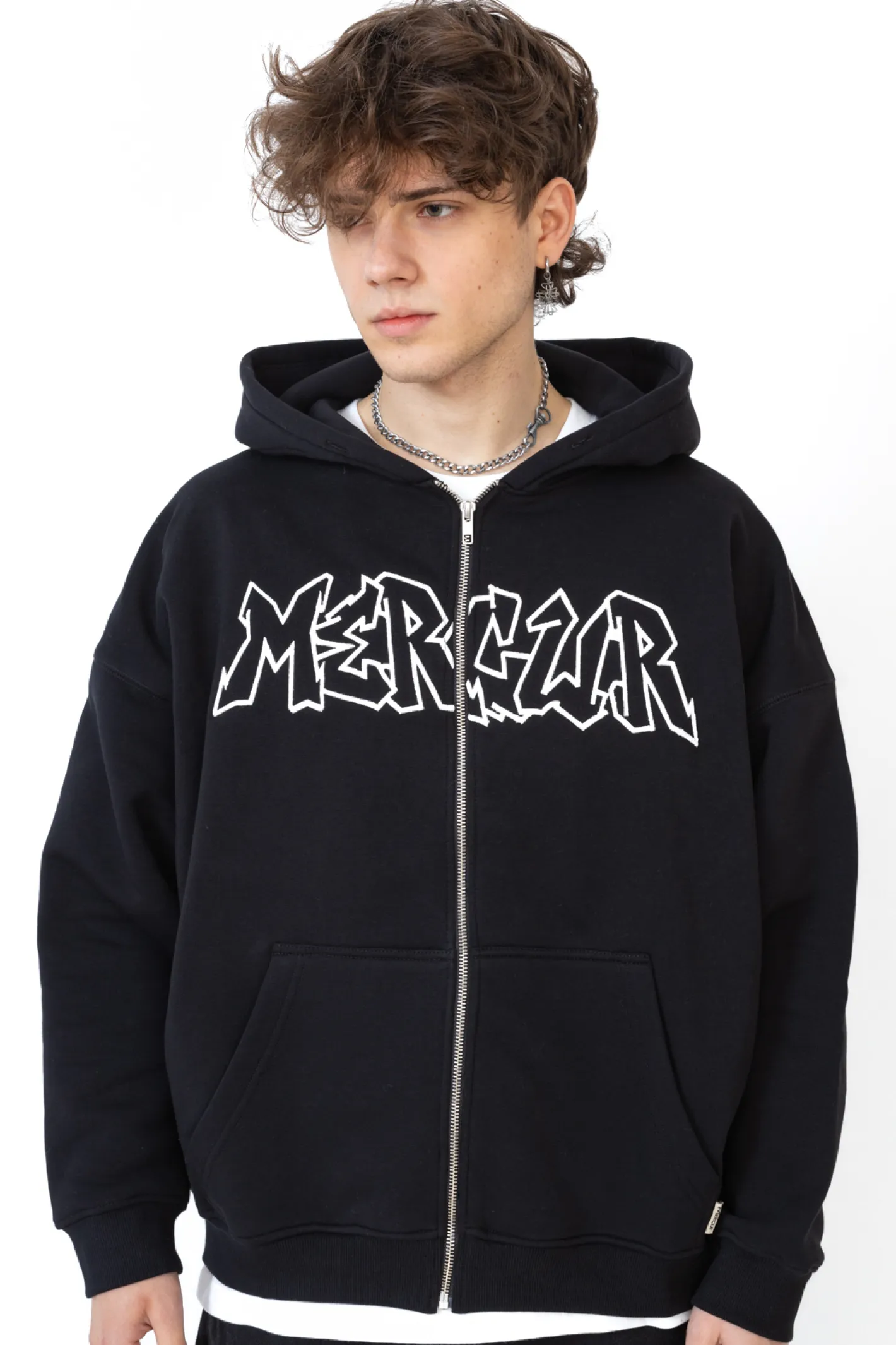 Bluzy Rozpinane-Mercur Bluza Rozpinana Throw Up