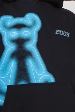 Bluzy Z Kapturem-2005 Bluza Z Kapturem Airbrushed Horned