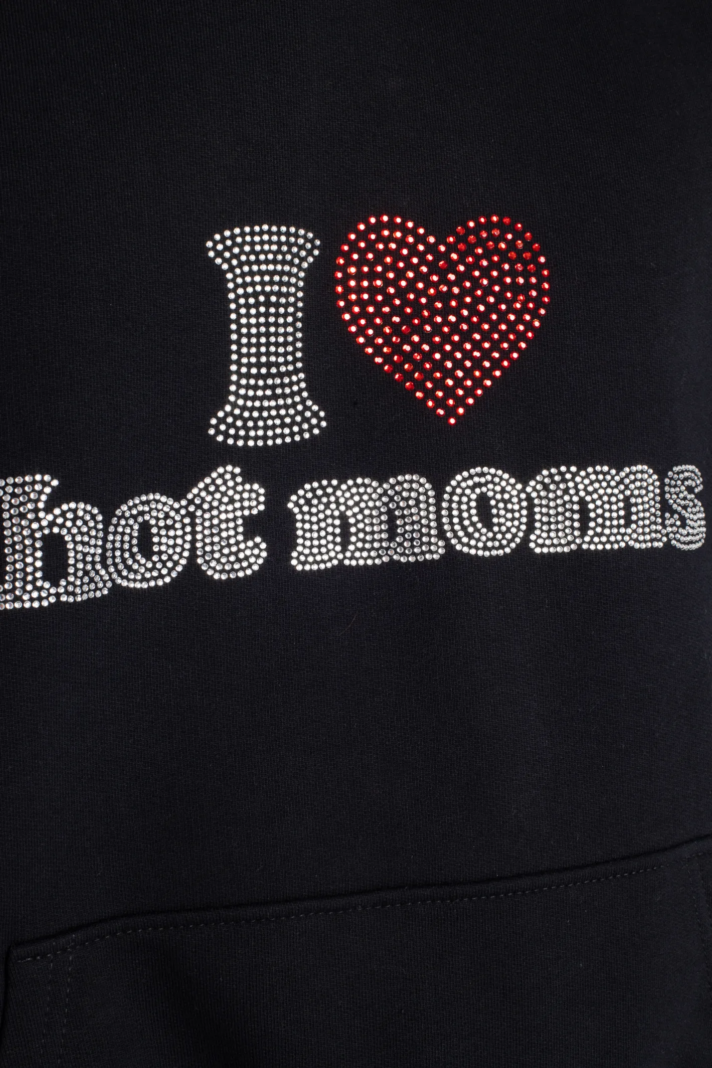 Bluzy Z Kapturem-2005 Bluza Z Kapturem I <3 Hot Moms