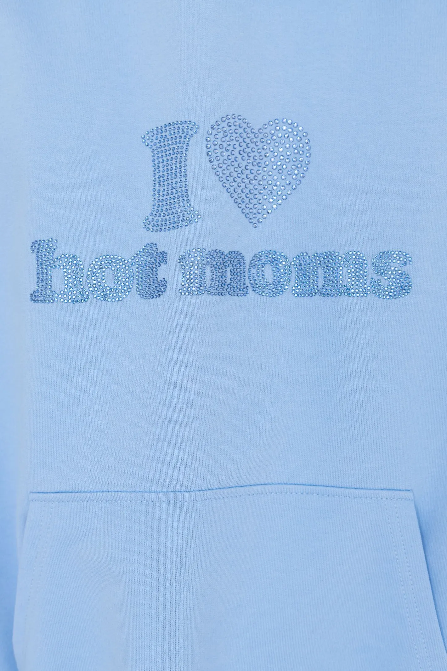 Bluzy Z Kapturem-2005 Bluza Z Kapturem I <3 Hot Moms