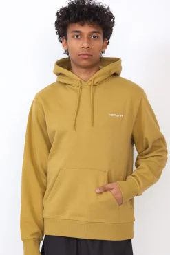 Bluzy Z Kapturem-Carhartt WIP Bluza Z Kapturem Script Embroidery