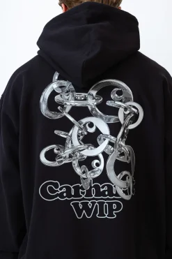 Bluzy Z Kapturem-Carhartt WIP Bluza Z Kapturem Charm Link