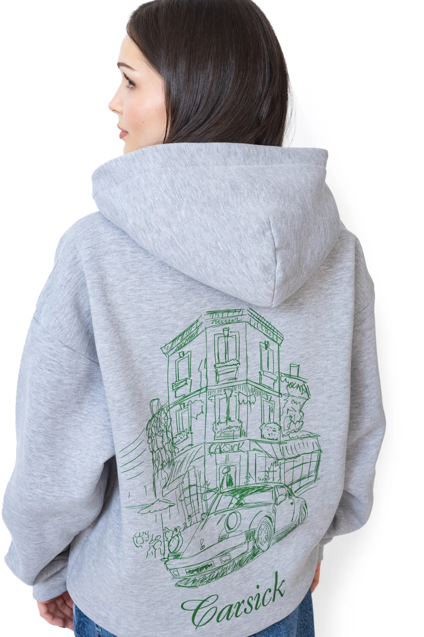 Bluzy Z Kapturem|Wszystkie Bluzy-Carsick Bluza Z Kapturem CAFFÉ