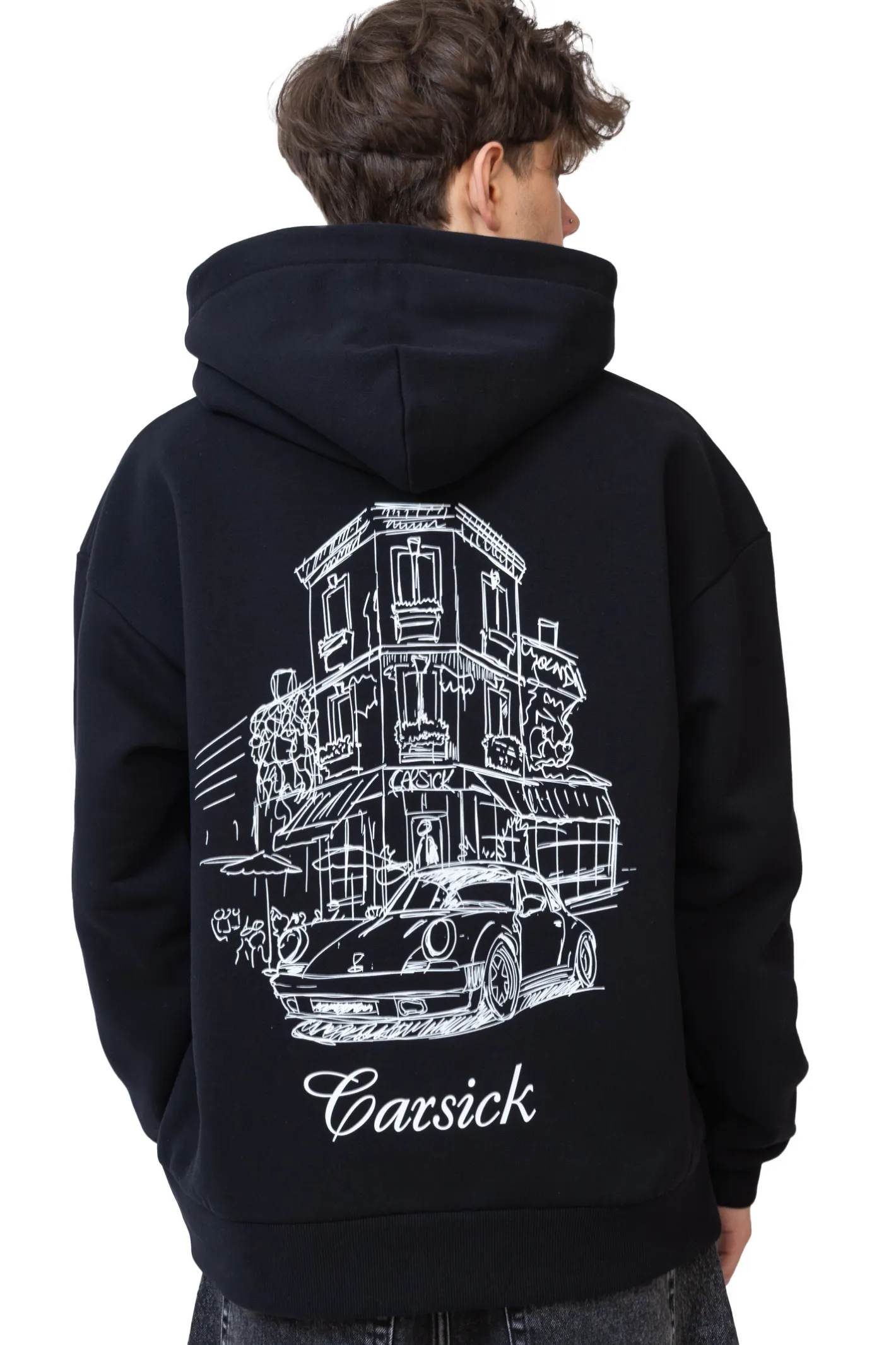 Bluzy Z Kapturem|Wszystkie Bluzy-Carsick Bluza Z Kapturem CAFFÉ