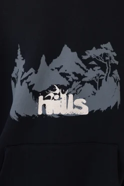 Bluzy Z Kapturem-Hills Bluza Z Kapturem Forest