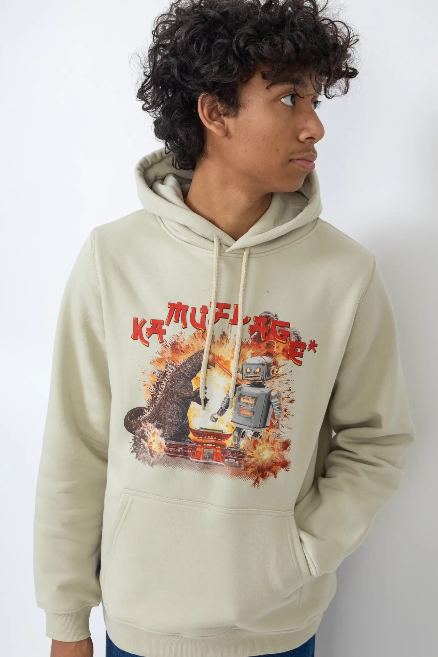 Bluzy Z Kapturem-Kamuflage Bluza Z Kapturem Zilla