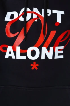 Bluzy Z Kapturem-Kamuflage Bluza Z Kapturem Don't Die Alone