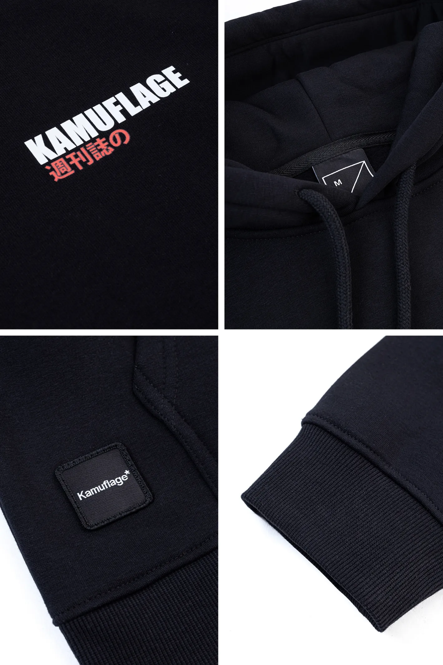 Bluzy Z Kapturem-Kamuflage Bluza Z Kapturem Kaptur 2JZ