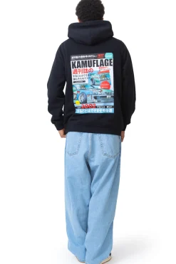 Bluzy Z Kapturem-Kamuflage Bluza Z Kapturem Kaptur 2JZ