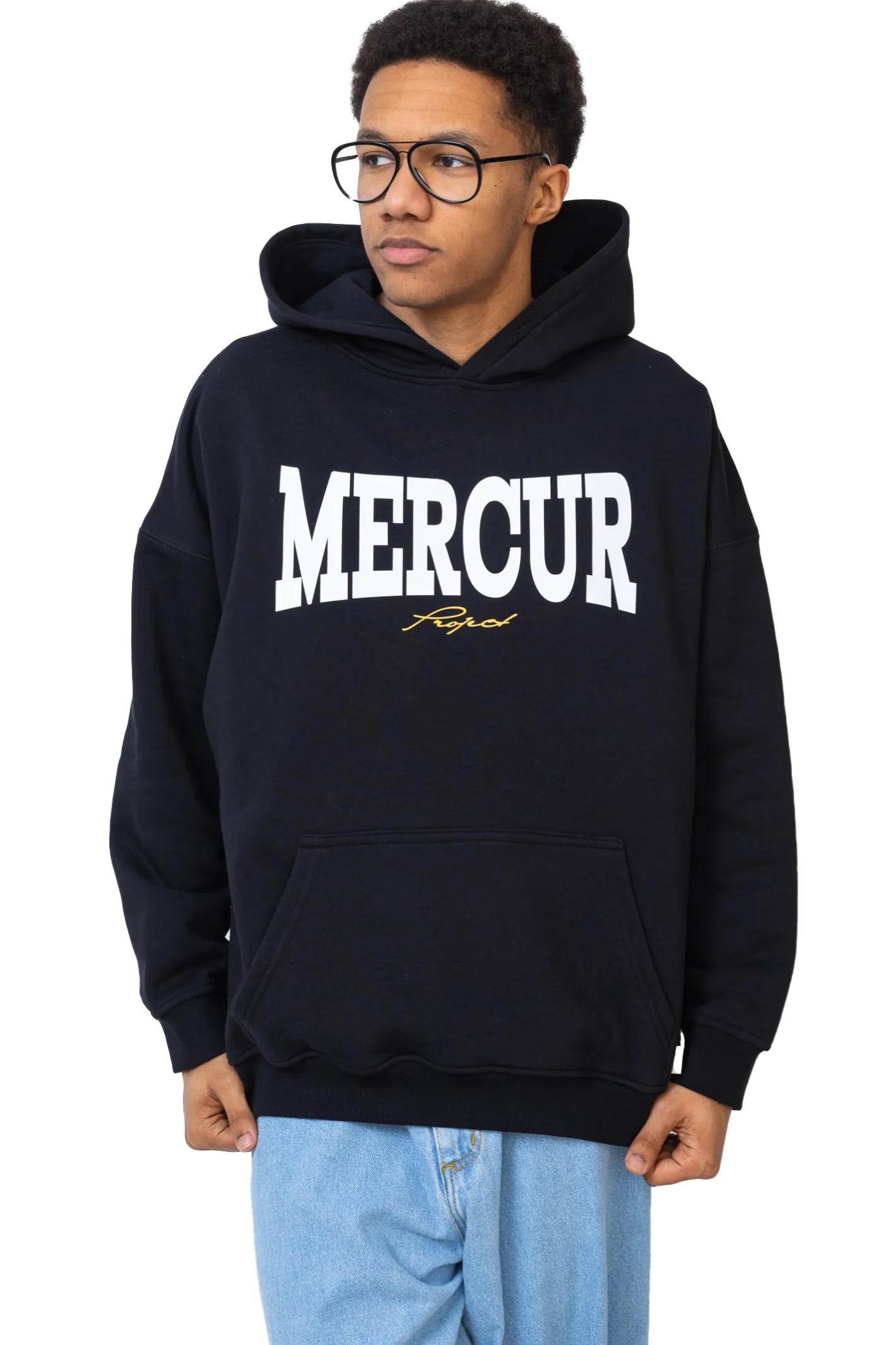 Bluzy Z Kapturem-Mercur Bluza Z Kapturem Box