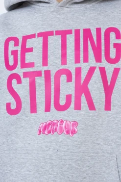 Bluzy Z Kapturem-Mercur Bluza Z Kapturem Bubblegum