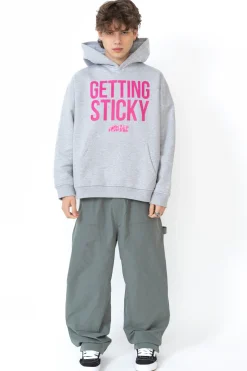 Bluzy Z Kapturem-Mercur Bluza Z Kapturem Bubblegum