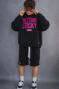 Bluzy Z Kapturem-Mercur Bluza Z Kapturem Bubblegum