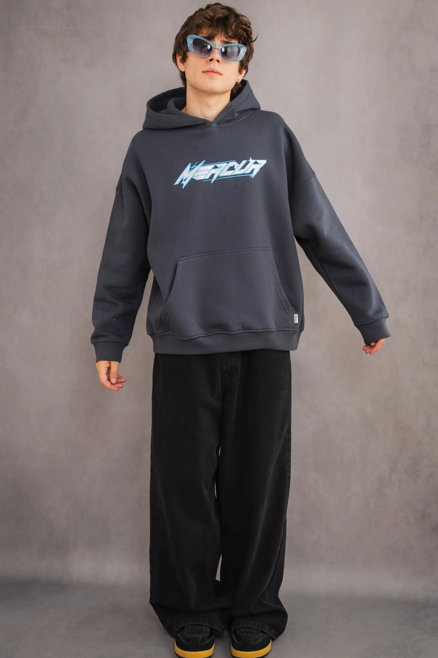 Bluzy Z Kapturem-Mercur Bluza Z Kapturem Future