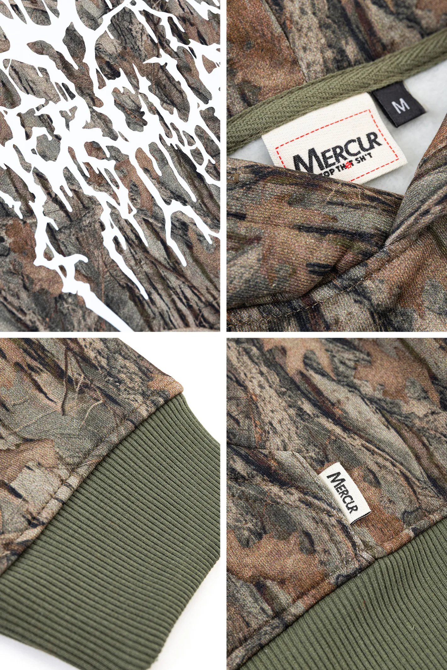Bluzy Z Kapturem-Mercur Bluza Z Kapturem Metal