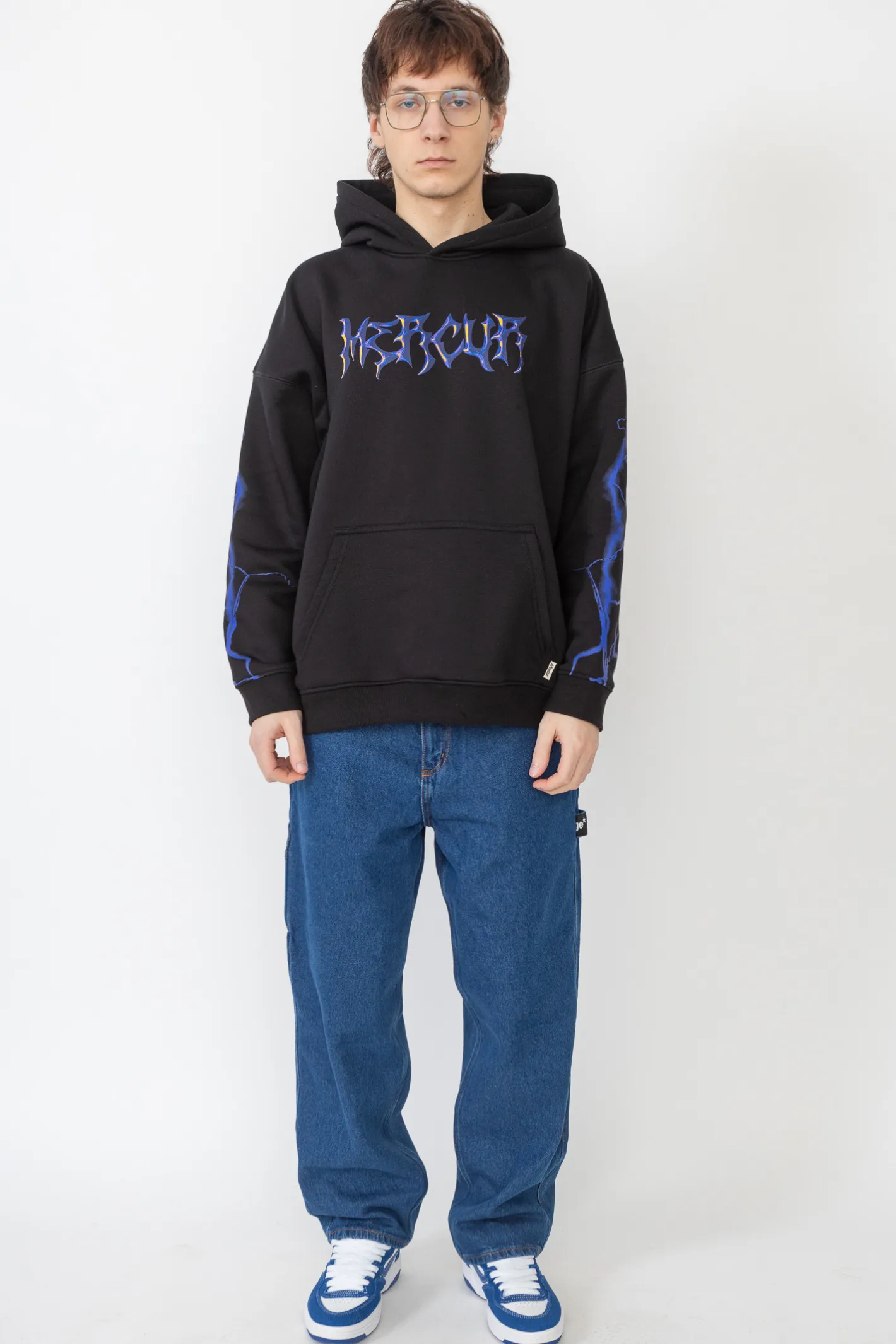 Bluzy Z Kapturem-Mercur Bluza Z Kapturem Voltage