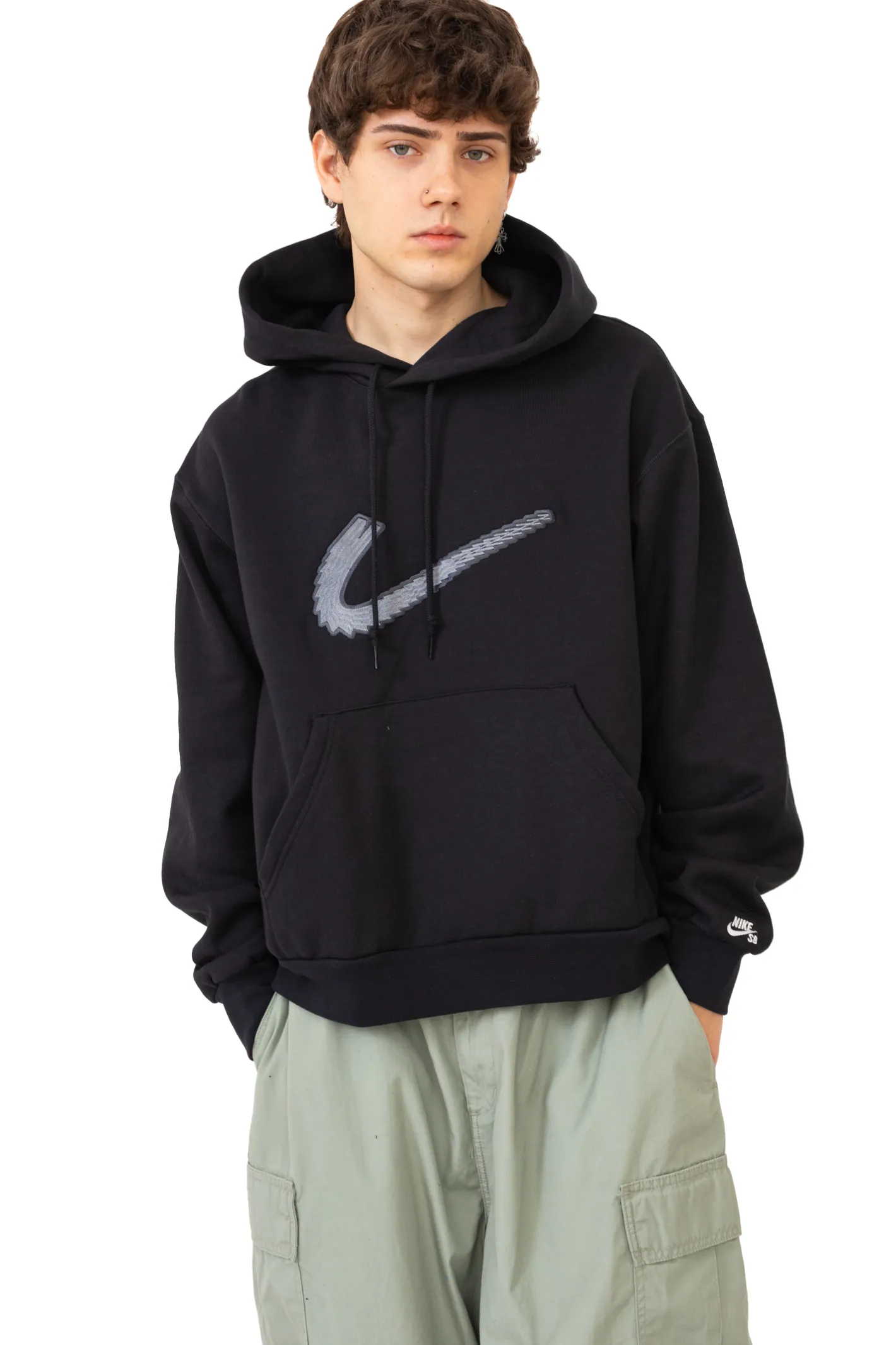 Bluzy Z Kapturem-Nike Bluza Z Kapturem SB Swoosh