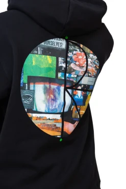 Bluzy Z Kapturem-Polar Skate Bluza Z Kapturem Polar Fill Logo Ourselves Collage