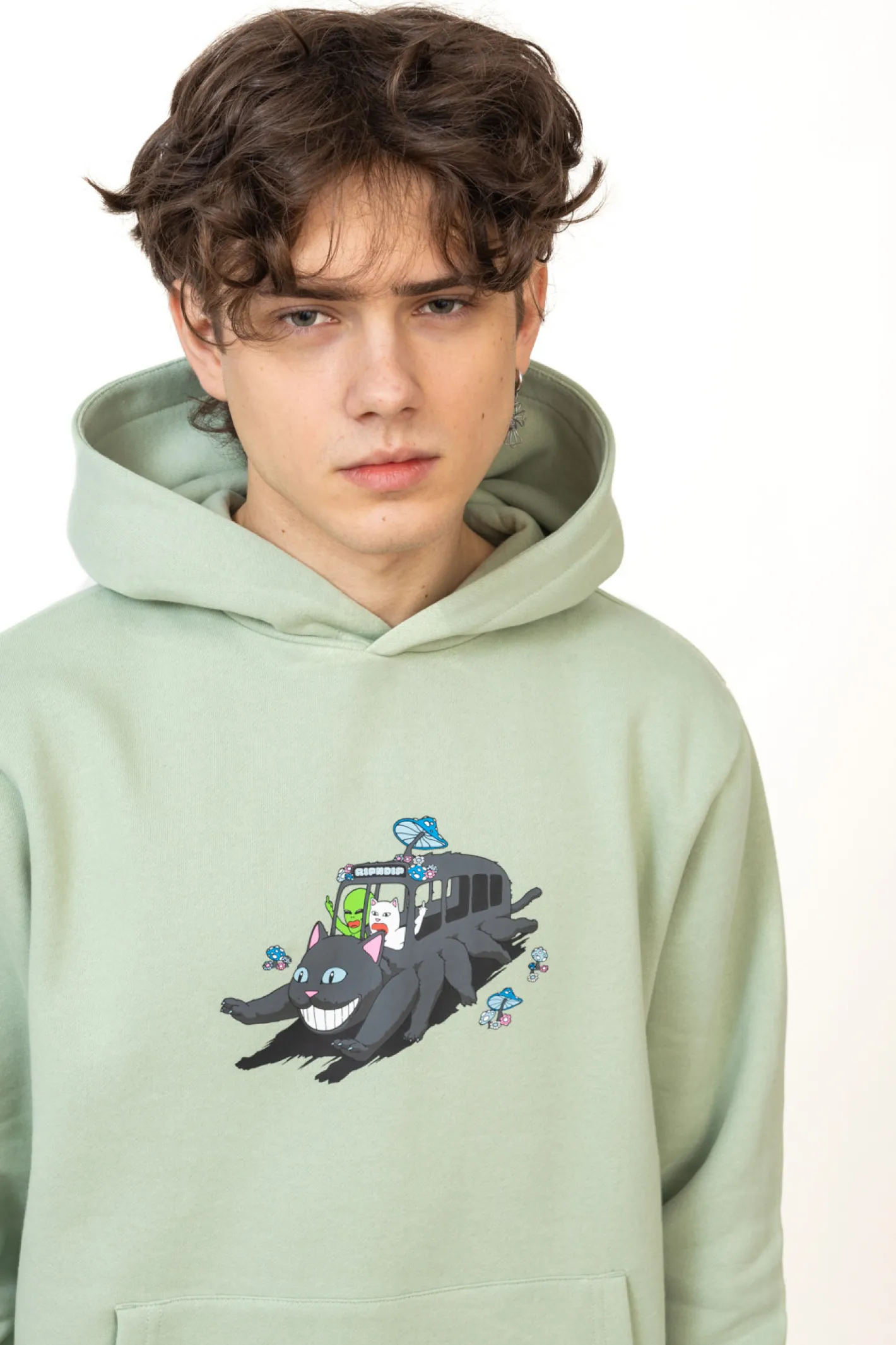 Bluzy Z Kapturem-Ripndip Bluza Z Kapturem Adventure Bus