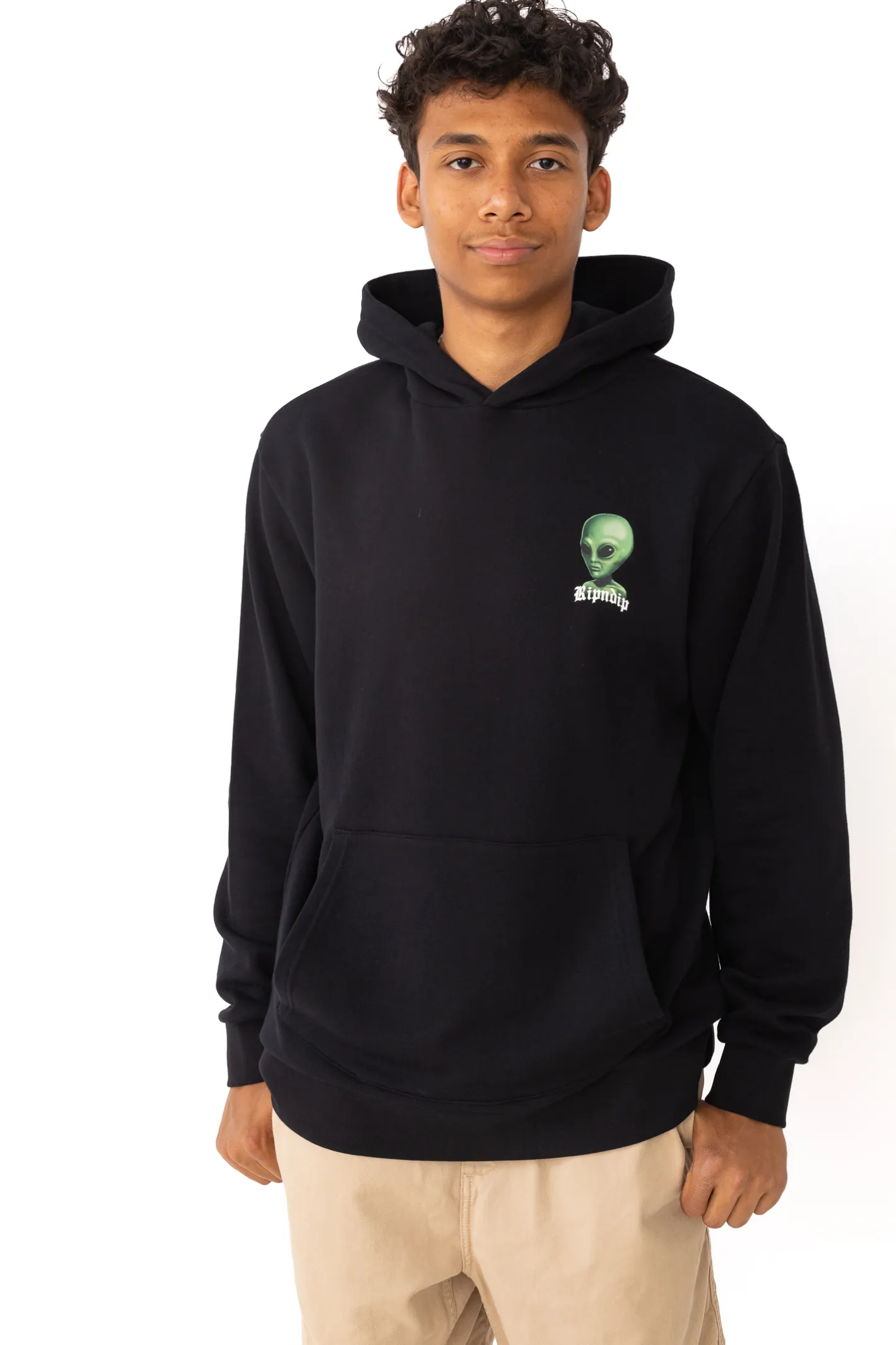 Bluzy Z Kapturem-Ripndip Bluza Z Kapturem We Come In Peace