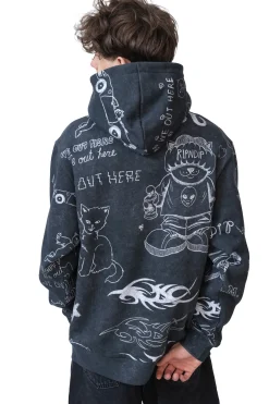 Bluzy Z Kapturem-Ripndip Bluza Z Kapturem Nermal Domination