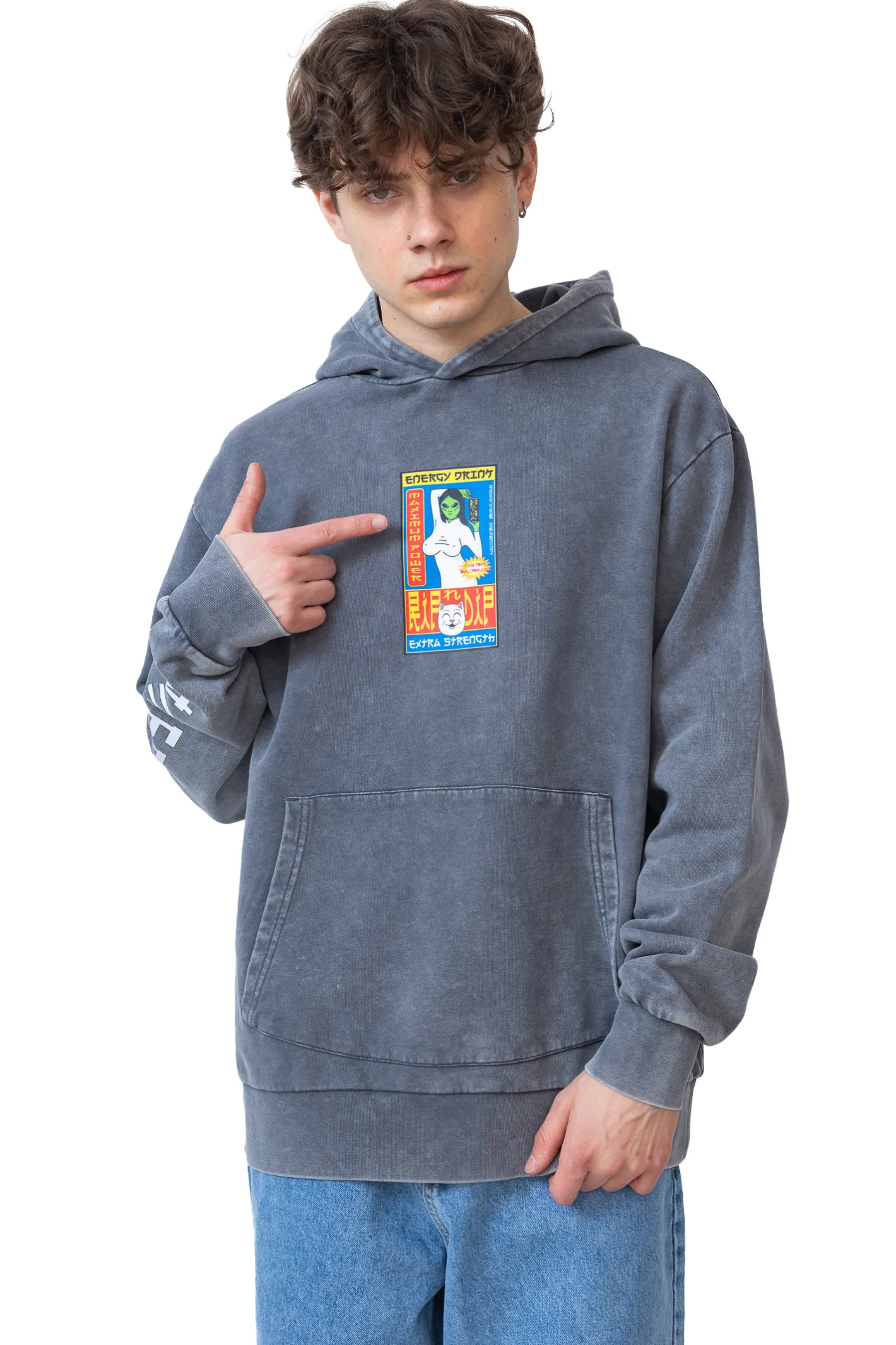Bluzy Z Kapturem-Ripndip Bluza Z Kapturem Nerms Cans