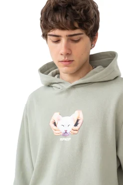 Bluzy Z Kapturem-Ripndip Bluza Z Kapturem Happy Kitty