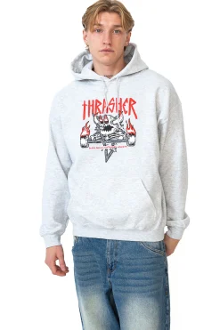 Thrasher X Toy Machine|Bluzy Z Kapturem-Thrasher Skateboard Mag. Bluza Z Kapturem Thrasher x Toy Machine Monster-Gram