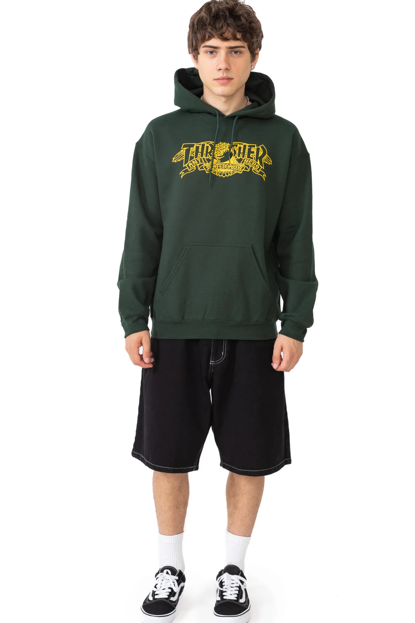 Thrasher Magazine X Antihero|Bluzy Z Kapturem-Thrasher Skateboard Mag. Bluza Z Kapturem Thrasher x Antihero Mag Banner