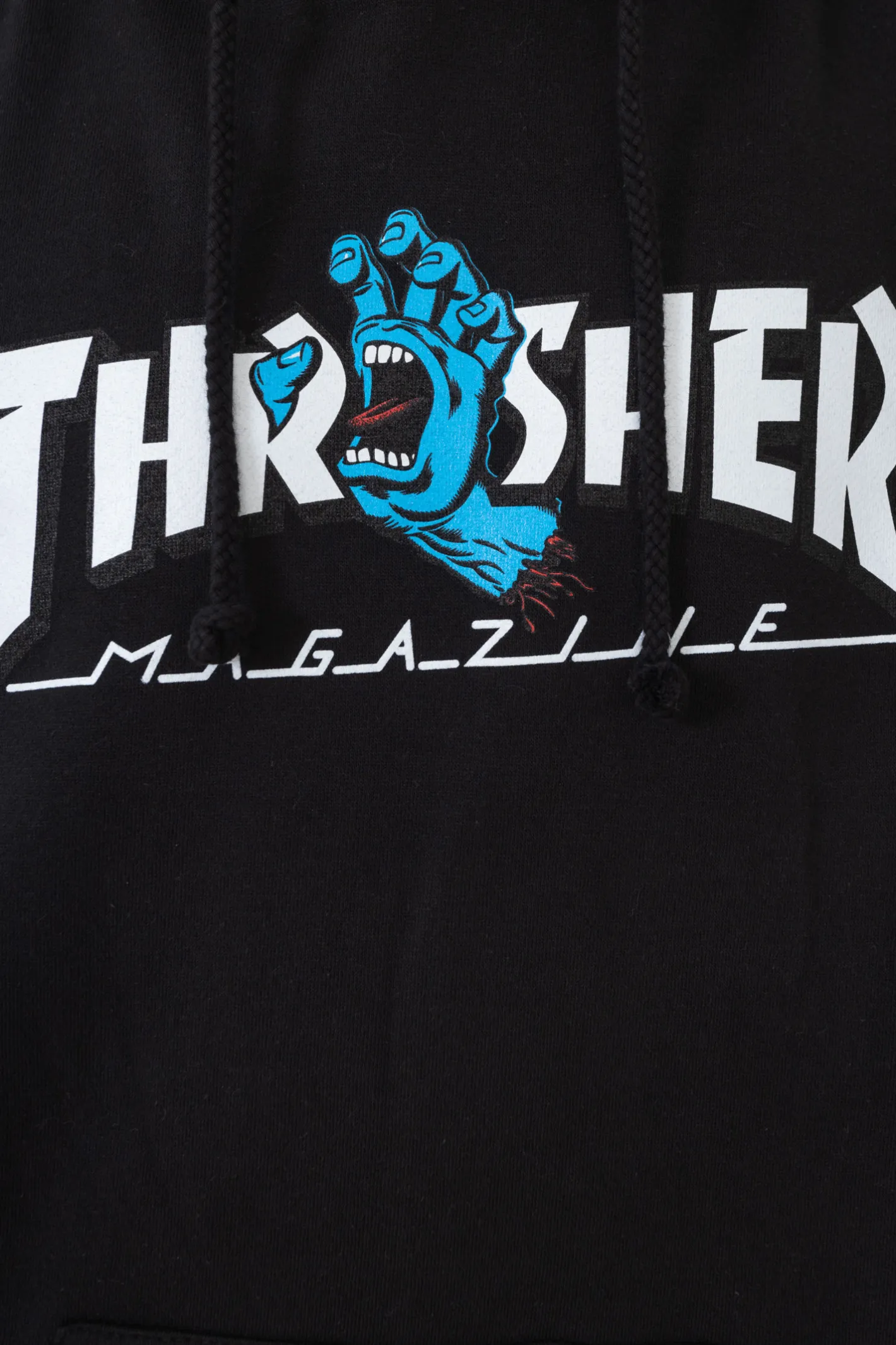 Thrasher X Santa Cruz|Bluzy Z Kapturem-Thrasher Skateboard Mag. Bluza Z Kapturem Thrasher Screaming Logo Santa Cruz