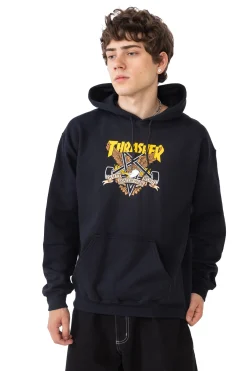 Thrasher Magazine X Antihero|Bluzy Z Kapturem-Thrasher Skateboard Mag. Bluza Z Kapturem Thrasher x Antihero Eaglegram