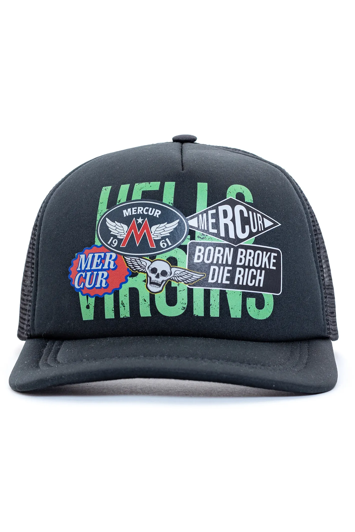 Trucker|Czapki Z Daszkiem-Mercur Czapka Patch