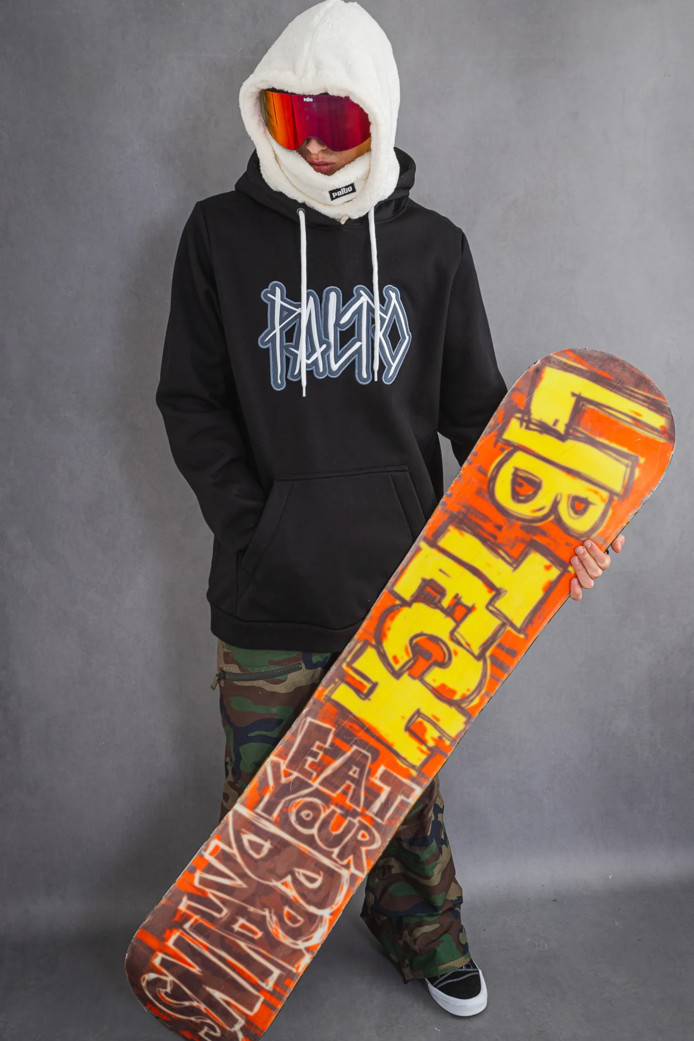 Bandany / Kominiarki / Kapelusze|Buty Snowboardowe-Palto Kaptur Balaclava Puff