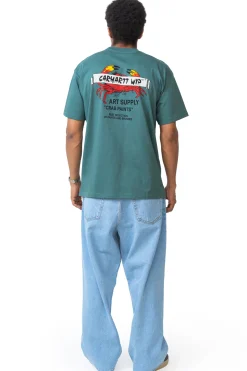 T-shirty-Carhartt WIP Koszulka Crab Paint