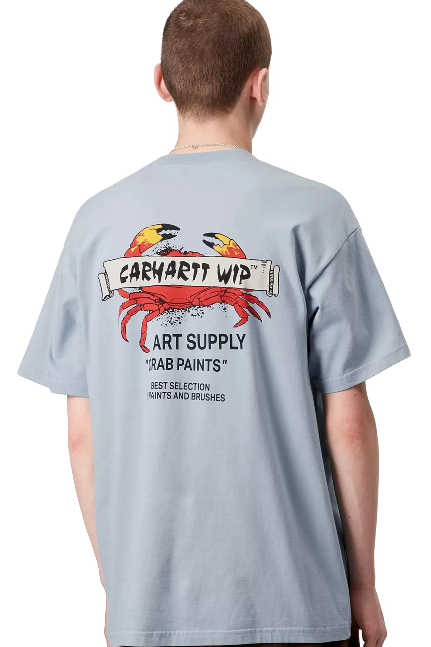 T-shirty-Carhartt WIP Koszulka Crab Paint