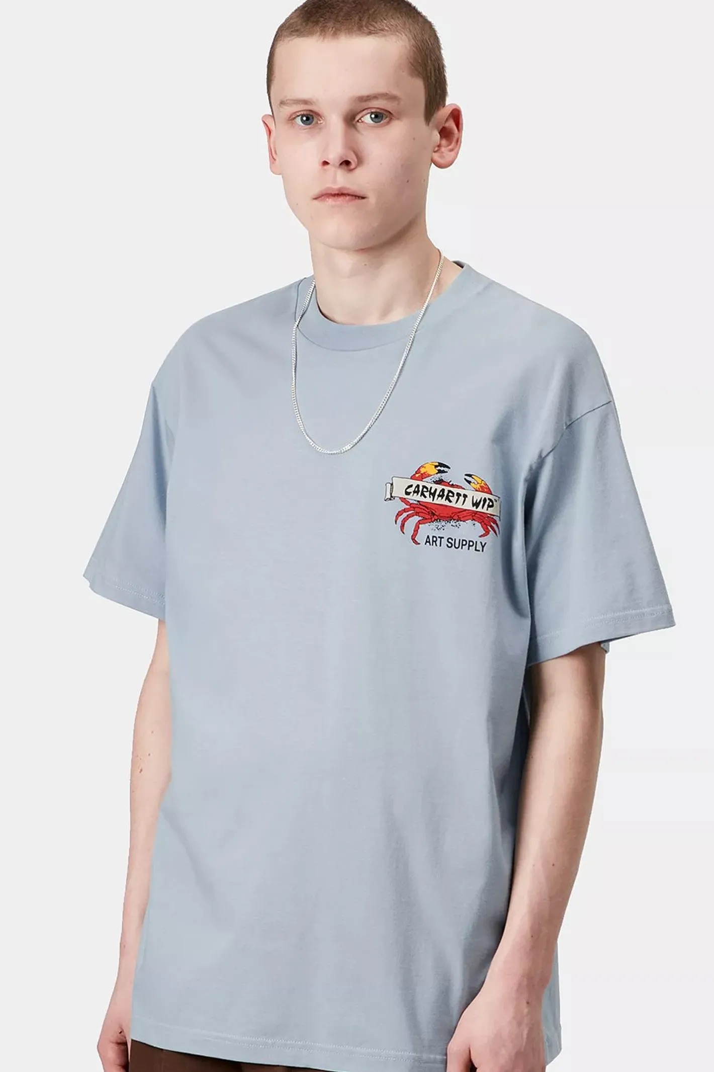 T-shirty-Carhartt WIP Koszulka Crab Paint