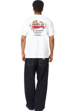 T-shirty-Carhartt WIP Koszulka Crab Paint