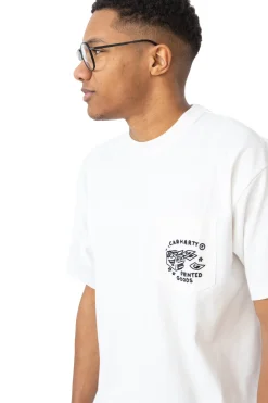 T-shirty-Carhartt WIP Koszulka Fragments Pocket