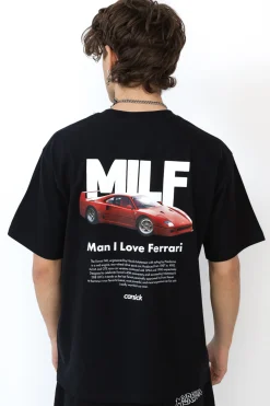 T-shirty-Carsick Koszulka MILF