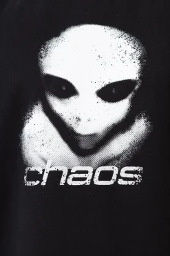 T-shirty-Chaos Koszulka Alien Distressed