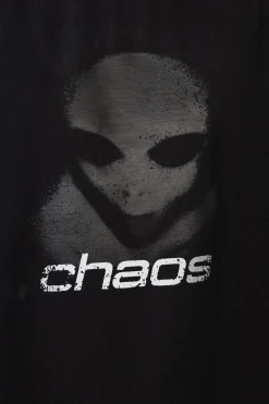 T-shirty-Chaos Koszulka Alien Distressed