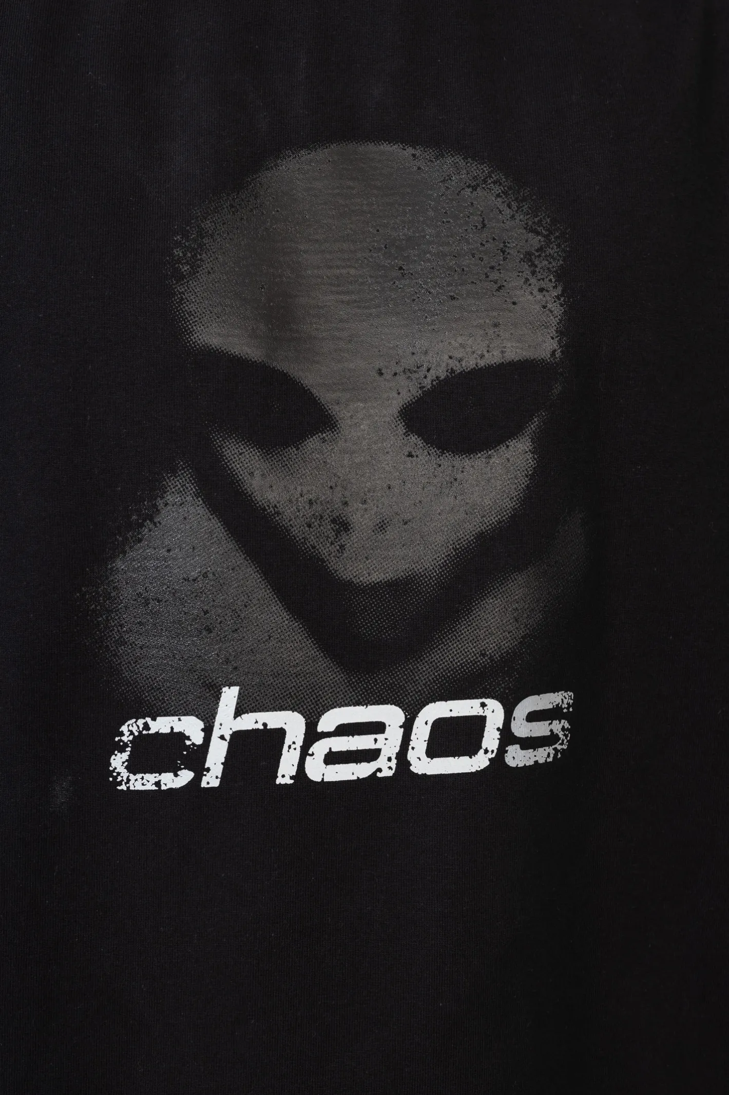 T-shirty-Chaos Koszulka Alien Distressed