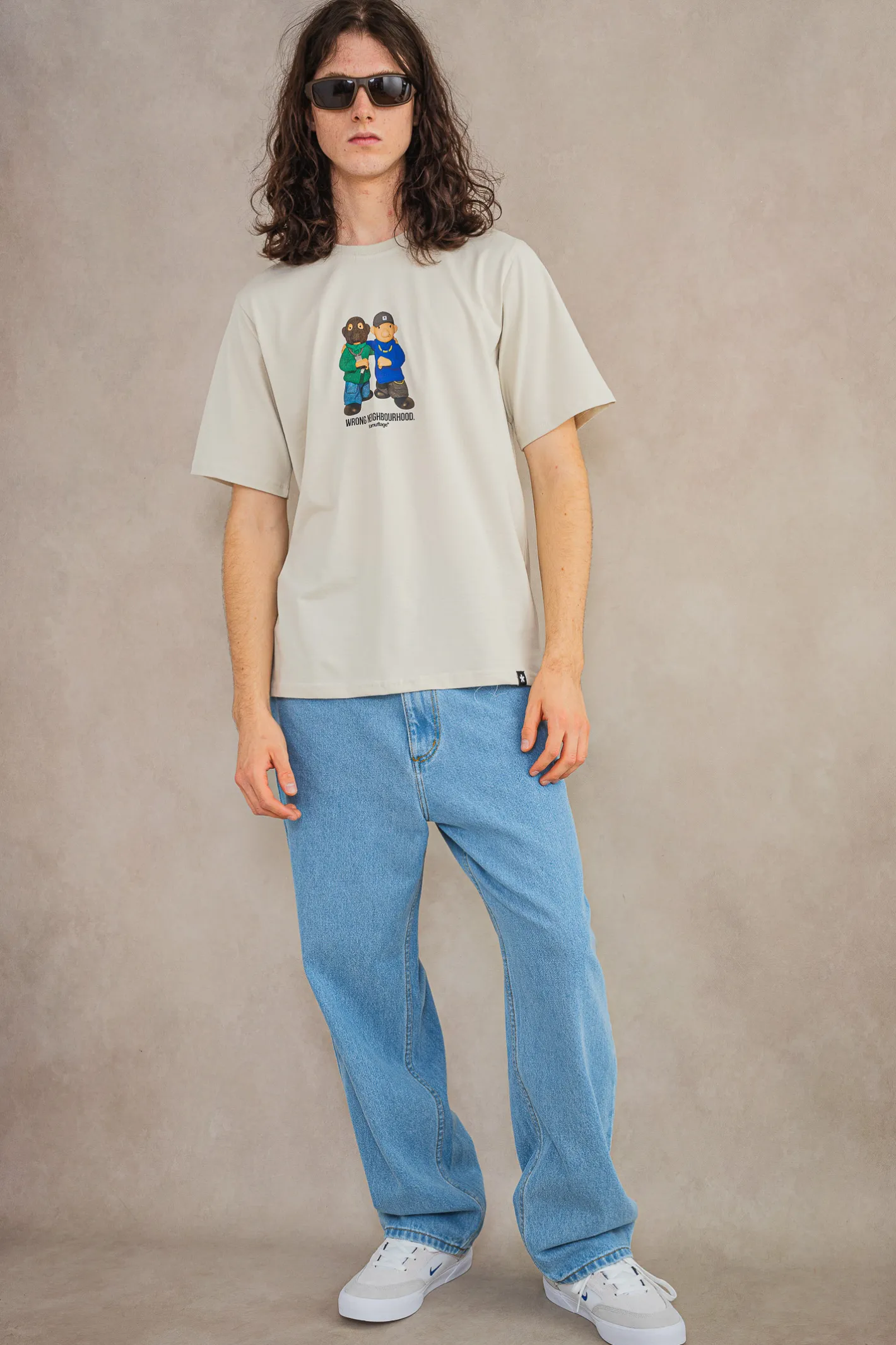 T-shirty-Kamuflage Koszulka Bad Neighbor